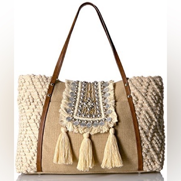 NWT Steve Madden Authentic Tote Bag Purse - Picture 1 of 16